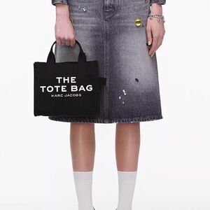 Marc Jacobs canvas small tote bag